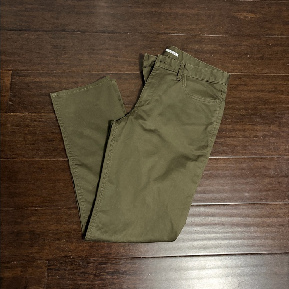 Calvin Klein Olive Green Men's Pants